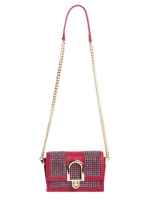 GAUDÌ ELEONORA STRASS Mini shoulder bag FUXIA - Women’s Bags