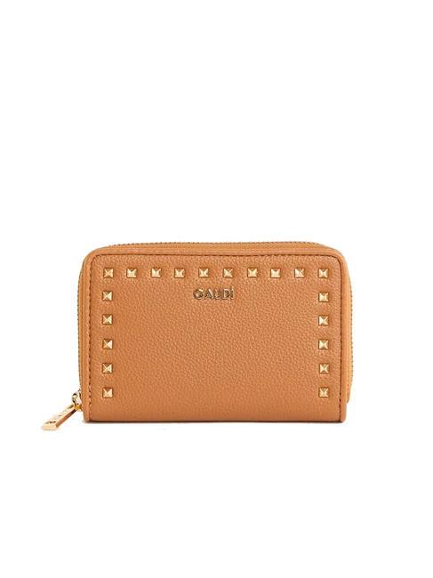 GAUDÌ VENICE Small zip around wallet almond - Women’s Wallets