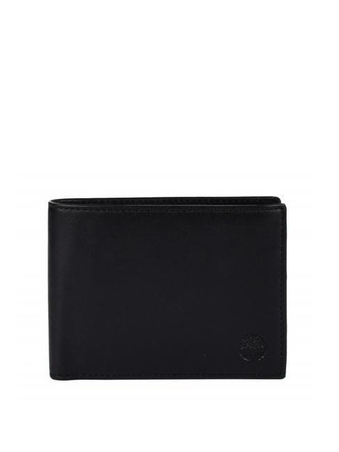 TIMBERLAND KITT KP Men's leather wallet BLACK - Men’s Wallets
