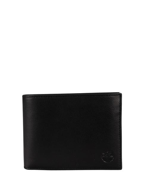 TIMBERLAND KITT KP  Leather wallet BLACK - Men’s Wallets
