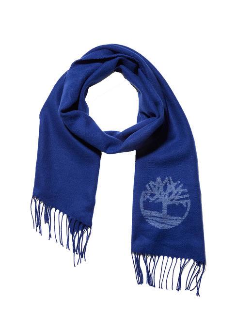 TIMBERLAND SOLID Scarf with fringes bellwether blue - Scarves