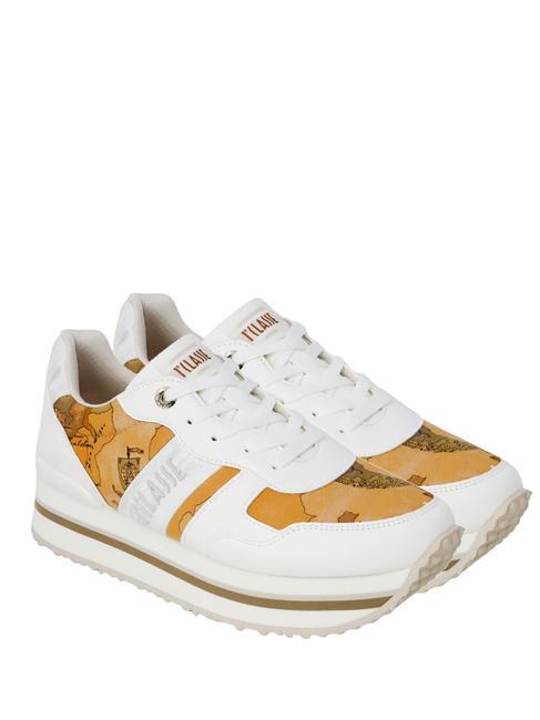 ALVIERO MARTINI PRIMA CLASSE WENDY Sneakers White / Geo Beige - Women’s shoes