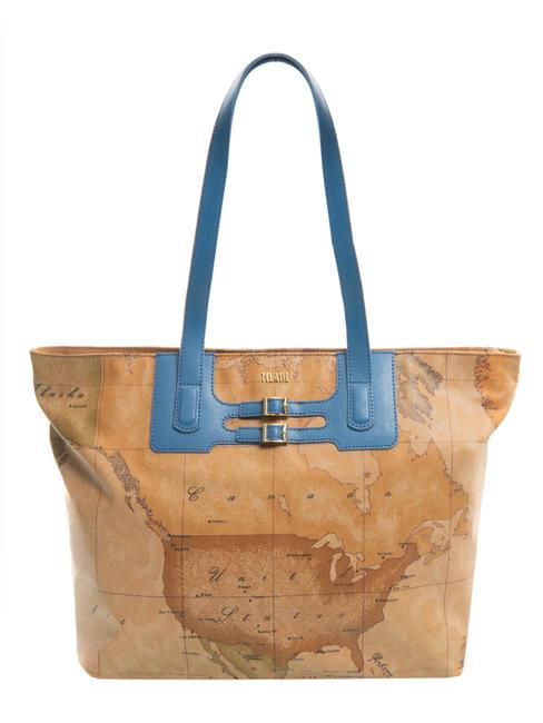 ALVIERO MARTINI PRIMA CLASSE SOFT ATLANTIC Shoulder shopping bag denim - Women’s Bags