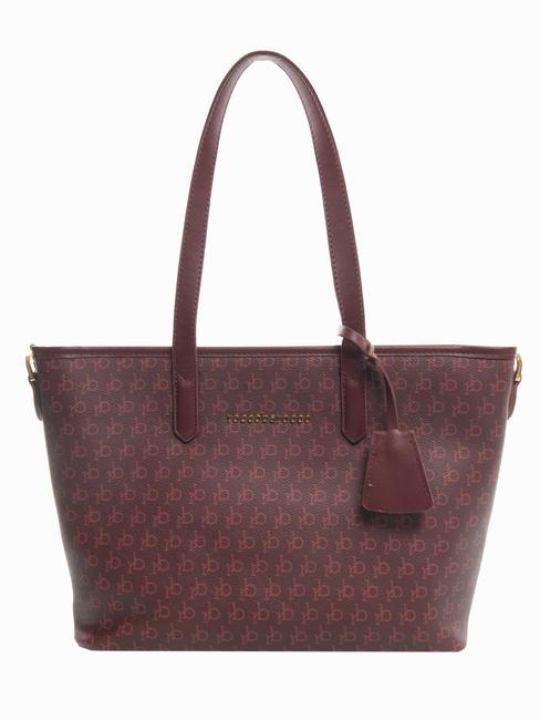 ROCCOBAROCCO DEVA Shopping bag with shoulder strap burgundy - Women’s Bags