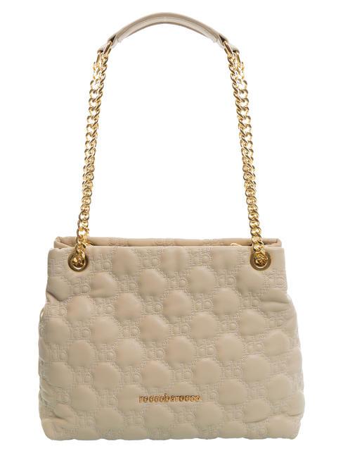 ROCCOBAROCCO TESSA Shoulder tote bag off white - Women’s Bags