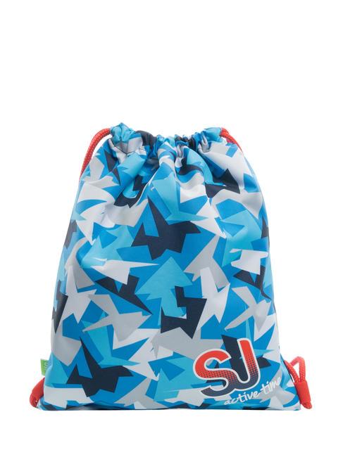 SJGANG ACTIVE TIME School bag BLUE PRINT - Backpacks & School and Leisure
