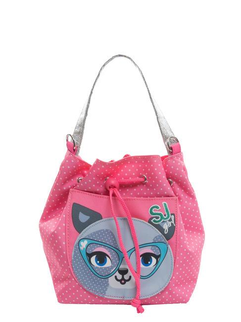 SJGANG DOTS KIDS Bucket bag fuxiafluo - Kids bags and accessories