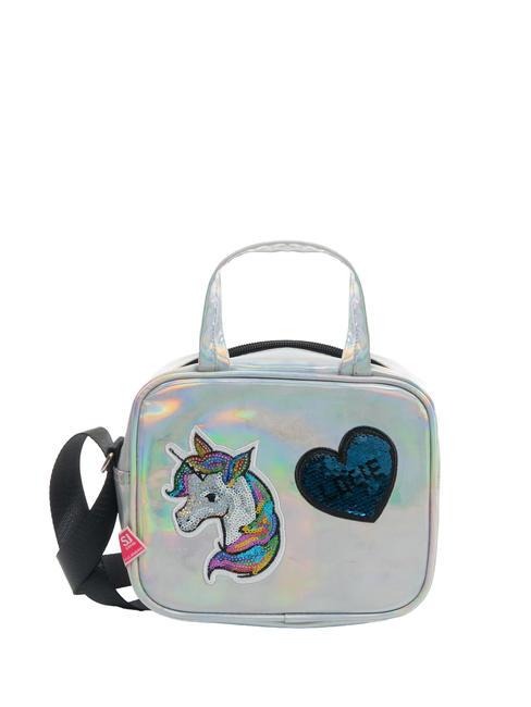 SJGANG UNICORN KIDS Hand bag with shoulder strap silver - Kids bags and accessories