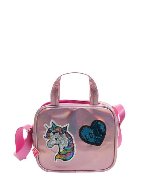 SJGANG UNICORN KIDS Hand bag with shoulder strap pink - Kids bags and accessories