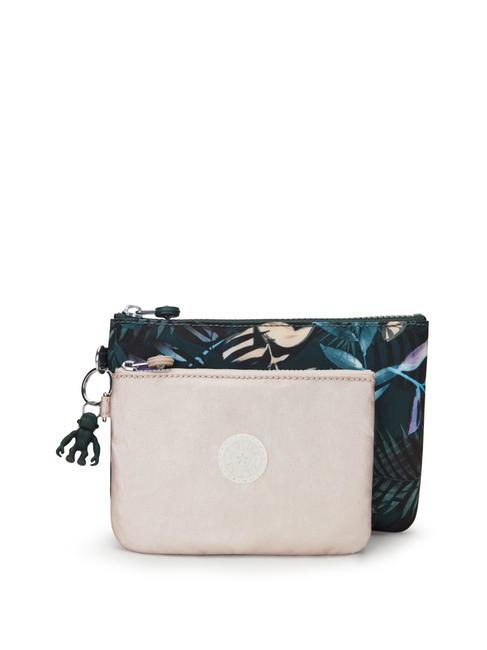 KIPLING DUO POUCH Two envelope clutches moonlit forest - Women’s Bags