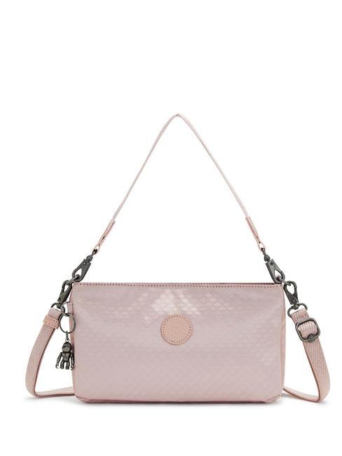 KIPLING MASHA Small shoulder bag pink flow embosse - Women’s Bags