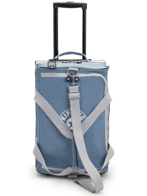 KIPLING TEAGAN S Trolley hand luggage bag brush blue combo - Hand luggage