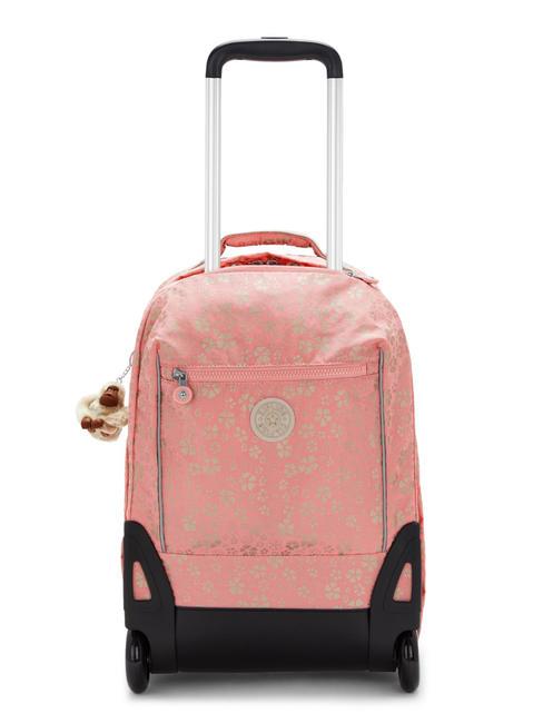 KIPLING SARI Trolley backpack printed sweet metallic floral - Backpack trolleys