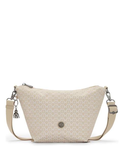 KIPLING MALIKA Shoulder bag, shoulder bag signature beige - Women’s Bags