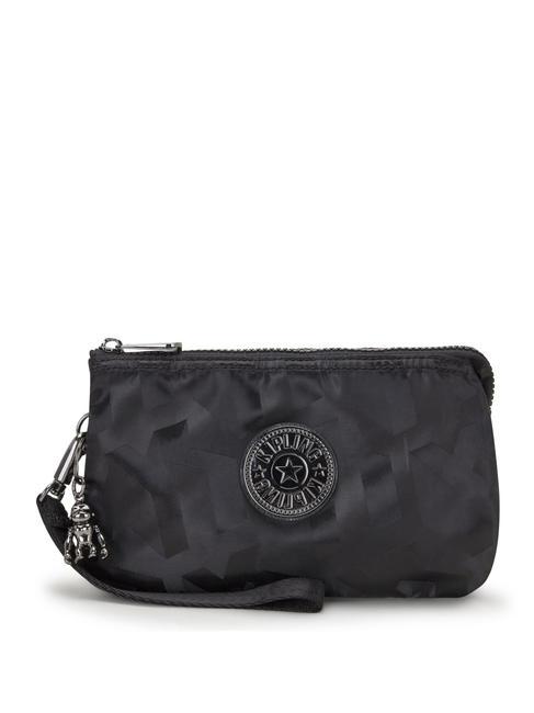 KIPLING CREATIVITY XL Clutch bag with cuff black 3d k jacquard - Women’s Bags