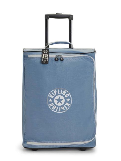 KIPLING TEAGAN C Hand luggage trolley brush blue combo - Hand luggage