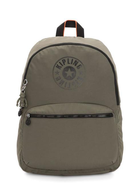 KIPLING KIRYAS Medium backpack cool moss new classics - Backpacks & School and Leisure