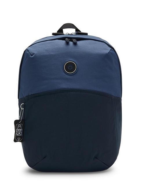 KIPLING AYANO 15.6" laptop backpack strong blue block - Backpacks & School and Leisure