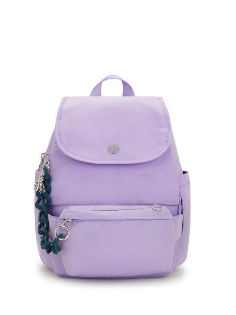 KIPLING CITY PACK S Backpack with removable pouch v tang ice lavender - Women’s Bags