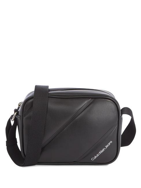 CALVIN KLEIN QUILTED  Mini Camera Bag with shoulder strap pvh black - Women’s Bags