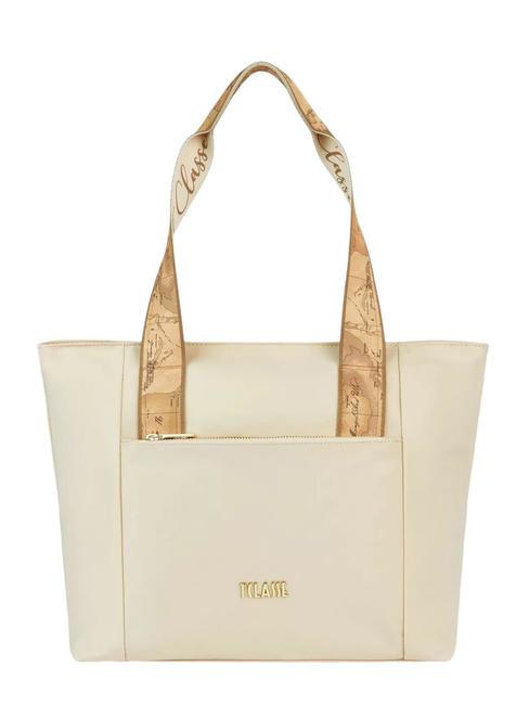 ALVIERO MARTINI PRIMA CLASSE OCEAN NYLON Shoulder shopping bag Champagne - Women’s Bags
