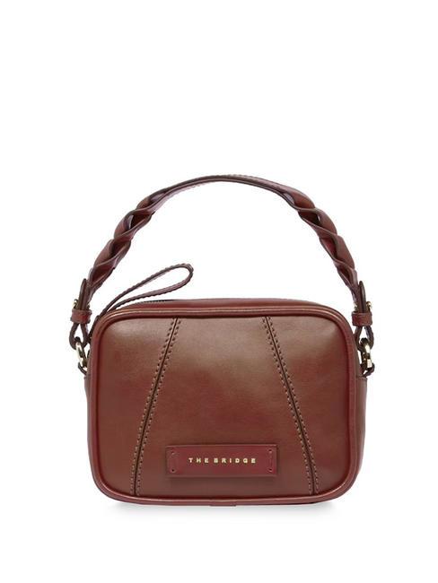 THE BRIDGE BRIGIDA  Mini hand bag, with shoulder strap BROWN - Women’s Bags