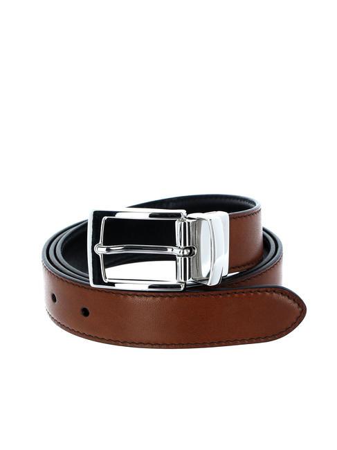 THE BRIDGE BRUNELLESCHI Double-sided leather belt marr / nepal - Belts