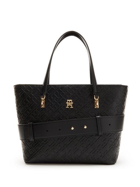 TOMMY HILFIGER TH REFINED Small Shopper with shoulder strap black - Women’s Bags
