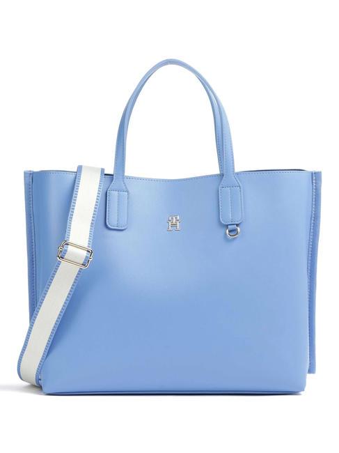TOMMY HILFIGER ICONIC TOMMY Hand bag with shoulder strap blue spell - Women’s Bags