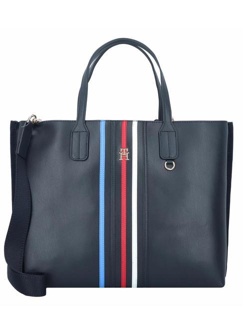 TOMMY HILFIGER ICONIC TOMMY Hand bag, with shoulder strap space blue - Women’s Bags