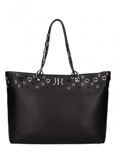 JOHN RICHMOND MICIK Shopping bag with studs black - Women’s Bags