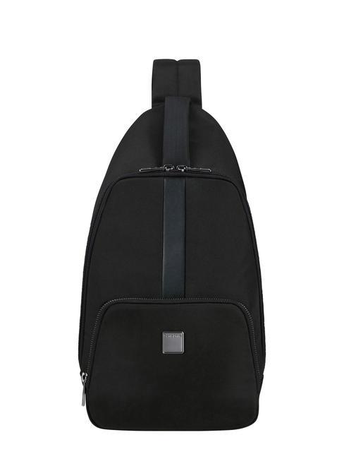 SAMSONITE SACKSQUARE  One shoulder backpack BLACK - Laptop backpacks