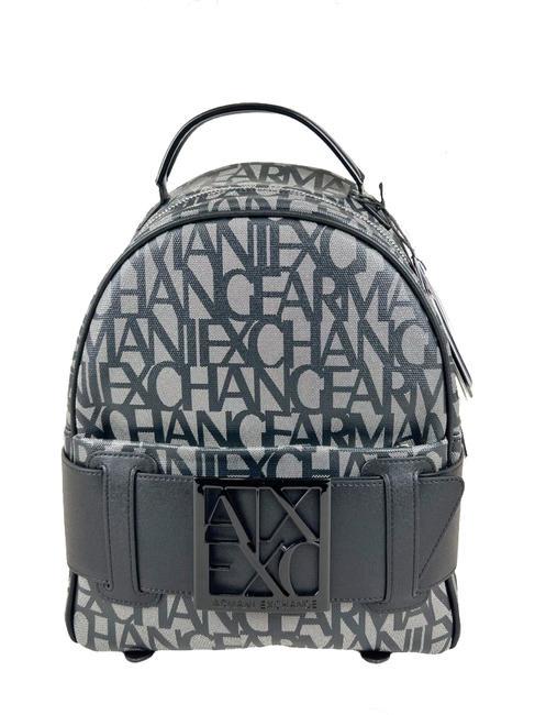 ARMANI EXCHANGE LOGO ALL OVER Backpack beige/black - Women’s Bags