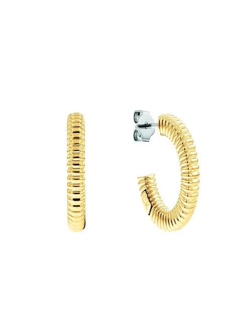 CALVIN KLEIN CONTEMPORARY Semi-circle earrings steel-gold - Earrings