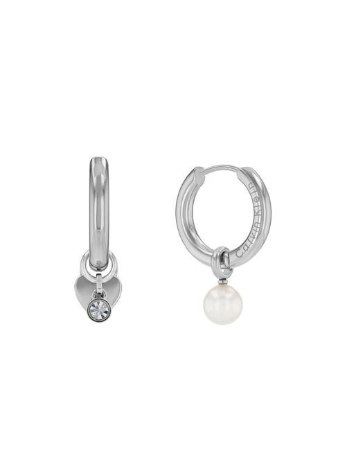 CALVIN KLEIN CONTEMPORARY Earrings with interchangeable charms steel - Earrings