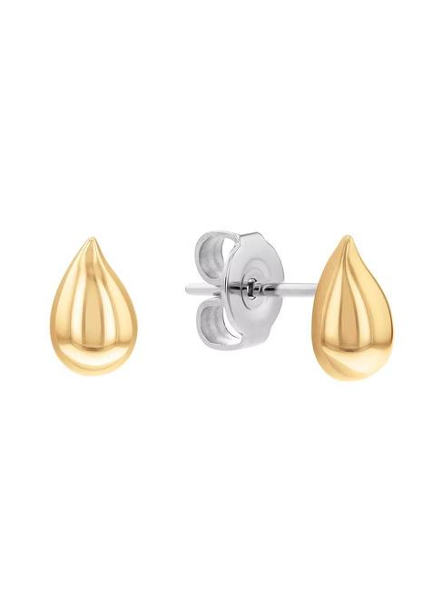 CALVIN KLEIN SCULPTURAL Drop earrings gold - Earrings