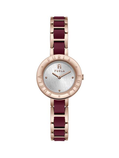 FURLA ESSENTIAL Time only watch steel-red - Watches