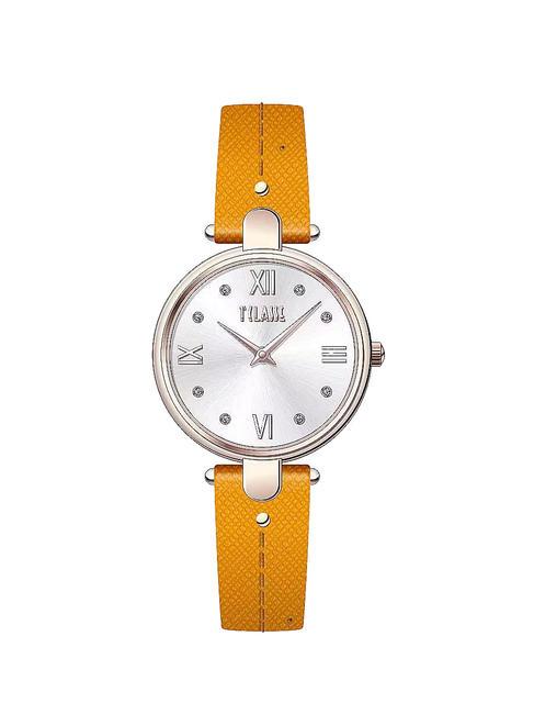 ALVIERO MARTINI PRIMA CLASSE SANTORINI Time only watch steel-yellow - Watches