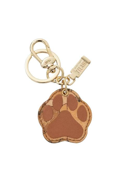 ALVIERO MARTINI PRIMA CLASSE GEO CLASSIC Paw charm key ring NATURAL - Key holders