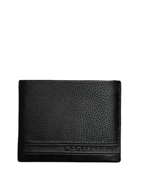 MOMO DESIGN DOLLAR Leather wallet, with coin purse black - Men’s Wallets