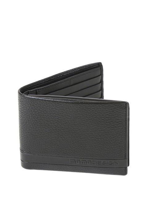 MOMO DESIGN FLAP Leather wallet black - Men’s Wallets