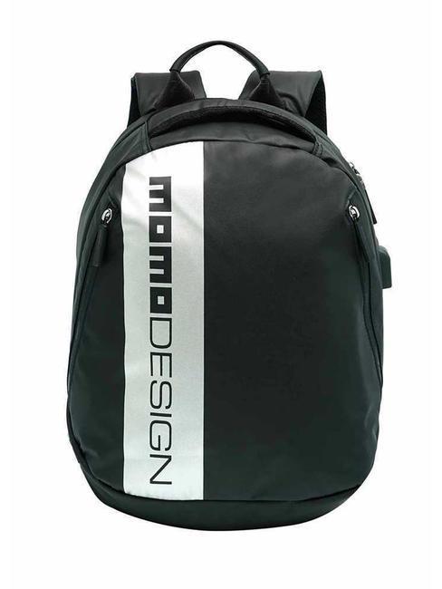 MOMO DESIGN NYLON Backpack black/satin - Laptop backpacks