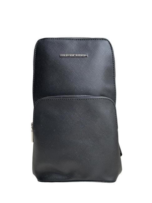 MOMO DESIGN SLINGBACK One shoulder backpack black - Over-the-shoulder Bags for Men