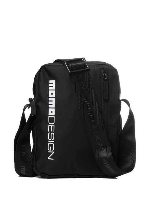 MOMO DESIGN NYLON Purse black/white - Over-the-shoulder Bags for Men
