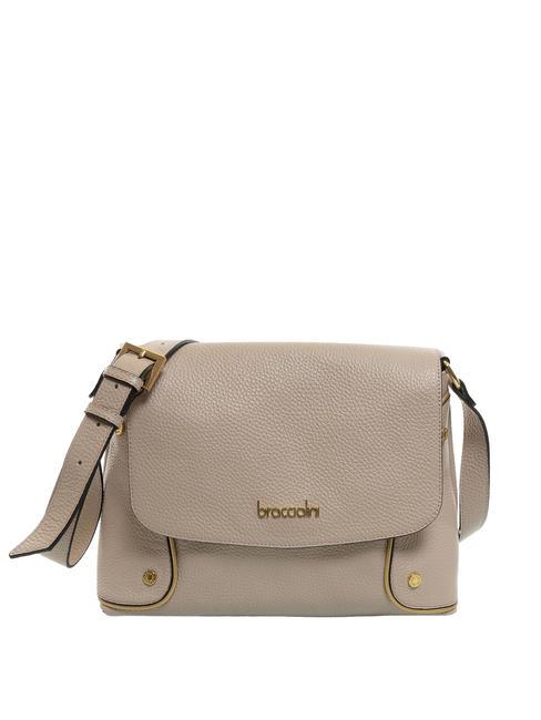 BRACCIALINI NAOMI Leather shoulder bag face powder - Women’s Bags