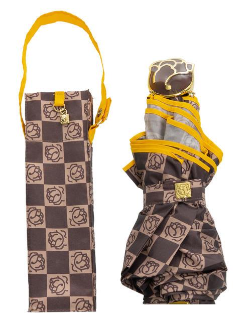 BRACCIALINI MONOGRAM Folding umbrella brown - Umbrellas