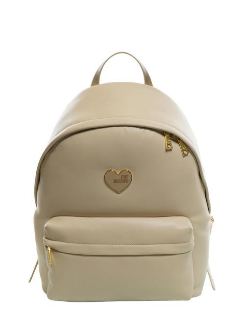 LOVE MOSCHINO PUFFY Women's Backpack ivory - Women’s Bags
