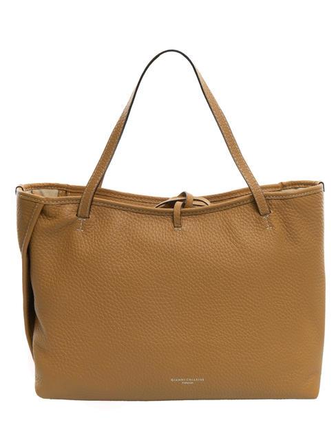 GIANNI CHIARINI RAY  Shoulder bag, in leather nature - Women’s Bags