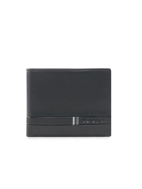 SAMSONITE FLAGGED Leather wallet with coin purse Oxford - Men’s Wallets