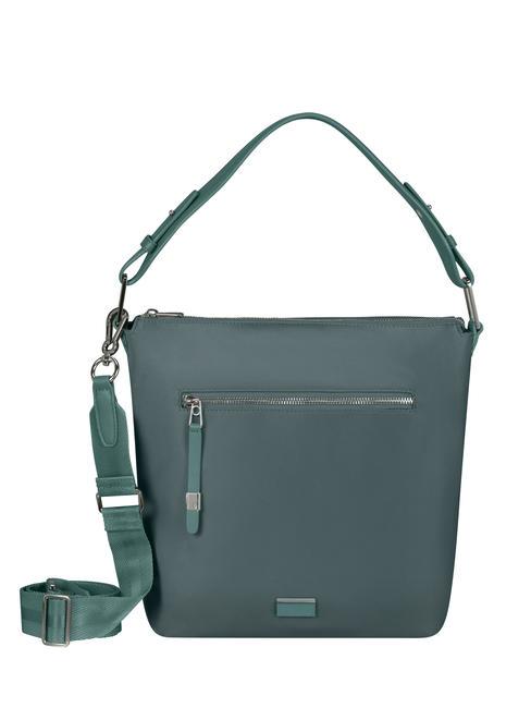 SAMSONITE BE-HER Medium bucket bag petrol gray - Women’s Bags